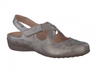 Chaussure mobils sandales modele fiorine taupe foncÃ©